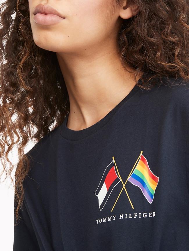 tommy hilfiger gay pride t shirt